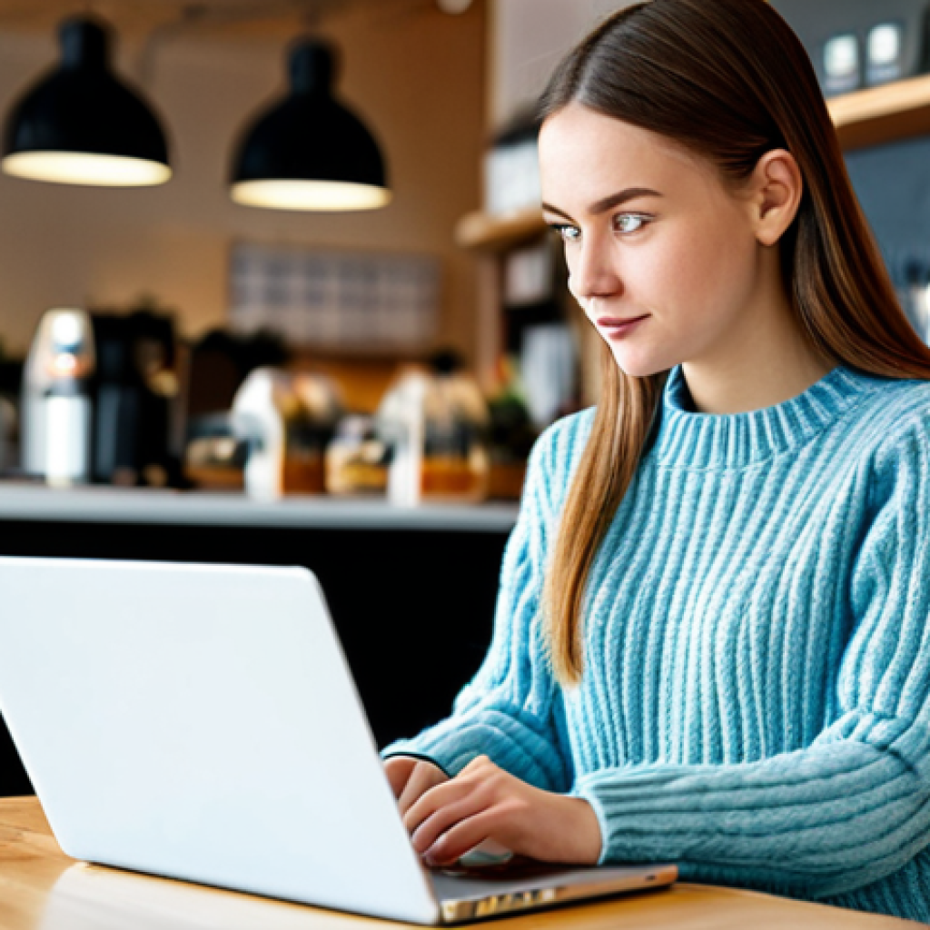 소비자 보호법과 개인정보 보호법의 차이 - Safe Online Shopping**

"A young woman in a brightly lit cafe, looking cautiously at her laptop scre...
