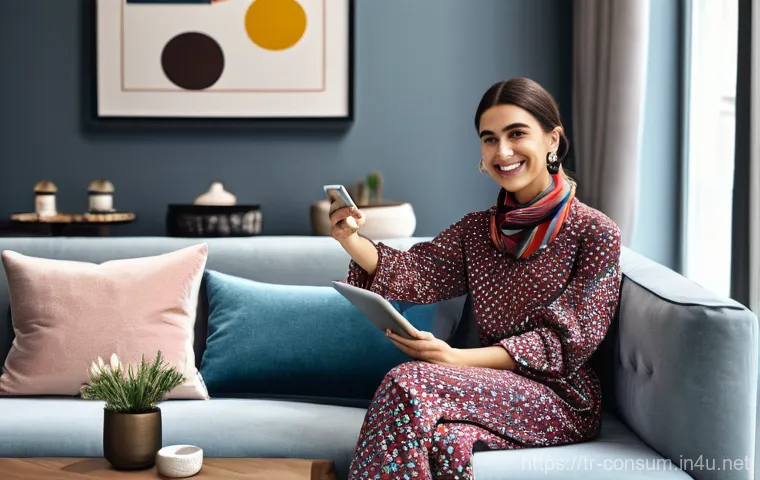 소비자 행동 데이터를 활용한 혁신적 디지털 서비스 사례 연구와 분석 - **E-commerce Personalization in a Modern Turkish Home**
* **Prompt:** A young woman, early 20s...