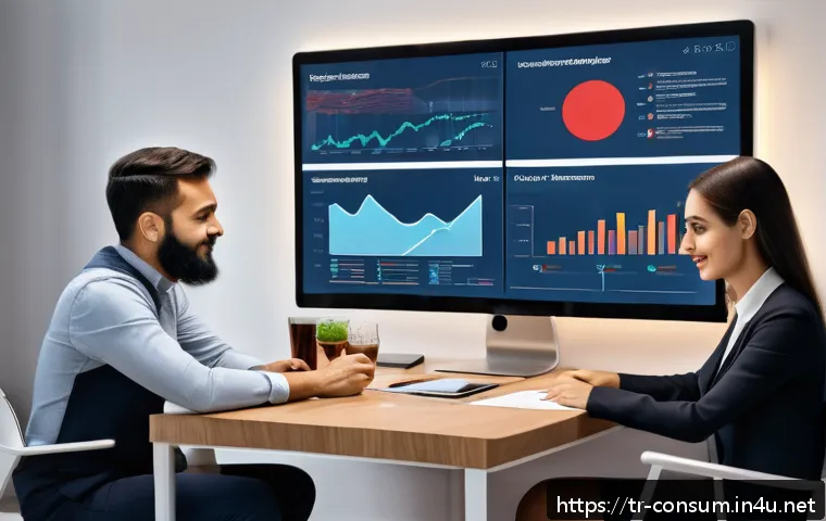 소비자중심 경영 사례와 디지털 혁신 전략 연구와 분석 - A modern Turkish e-commerce office scene showing a diverse team of professionals collaborating aroun...