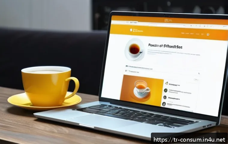 소비자 보호와 관련된 주요 이슈 분석 - A modern Turkish consumer cautiously shopping online on a laptop in a cozy Istanbul apartment, displ...